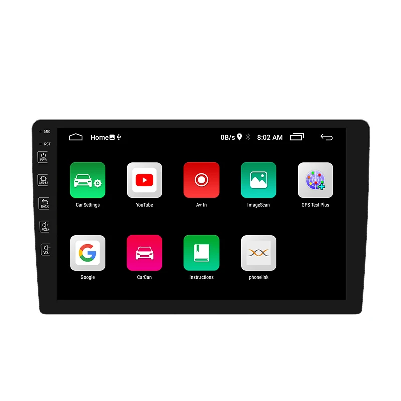  9 дюймов 10 Большой сенсорный экран Android Авто Радио Dvd плеер с GPS Wi-Fi опорная