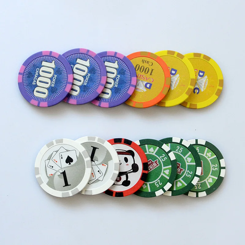 Factory Direct Sales Custom Logo Poker Chip Golf Ball Markers
