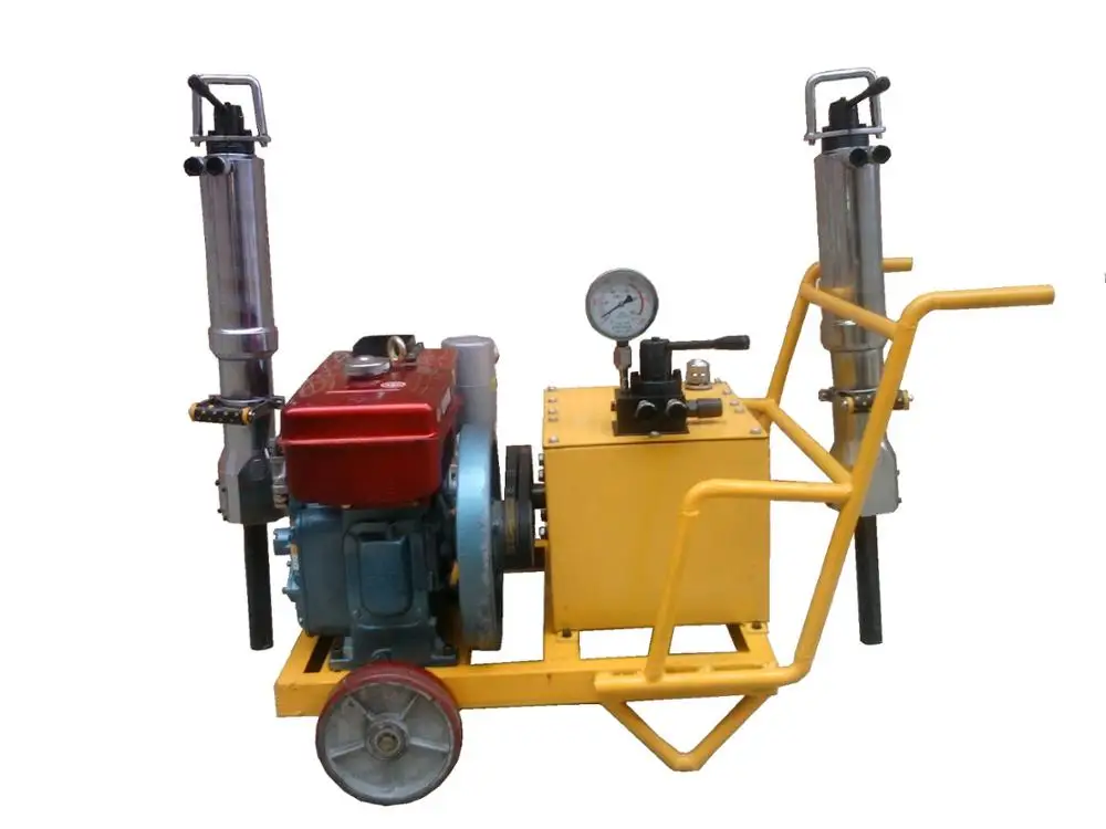 Hydraulic rock splitter machine  stone breaking tools  for sale