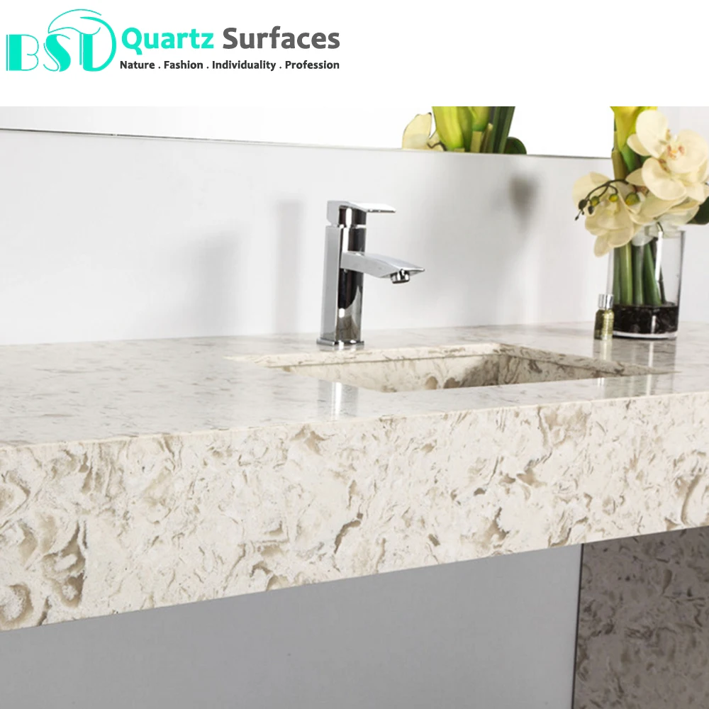 Quartz Countertop Wholesale Grey Vein White Calacatta Kitchen Worktop Benchtop Marble Granite Counter Top Quartz Stone