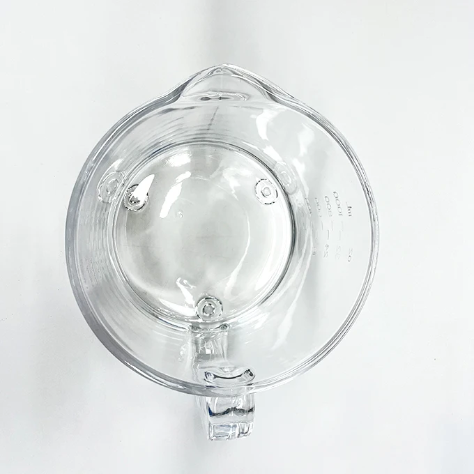 Glass Measuring Cup with handle 32 Oz durable blender juicer spare parts Replacement glass jug Glass Juice collection Jug
