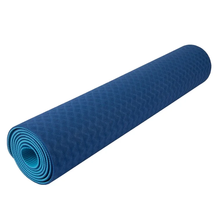 
Wholesale Material Fitness Eco Double Side Gym TPE Yoga Mat, Custom Brand Logo Yoga Matt 