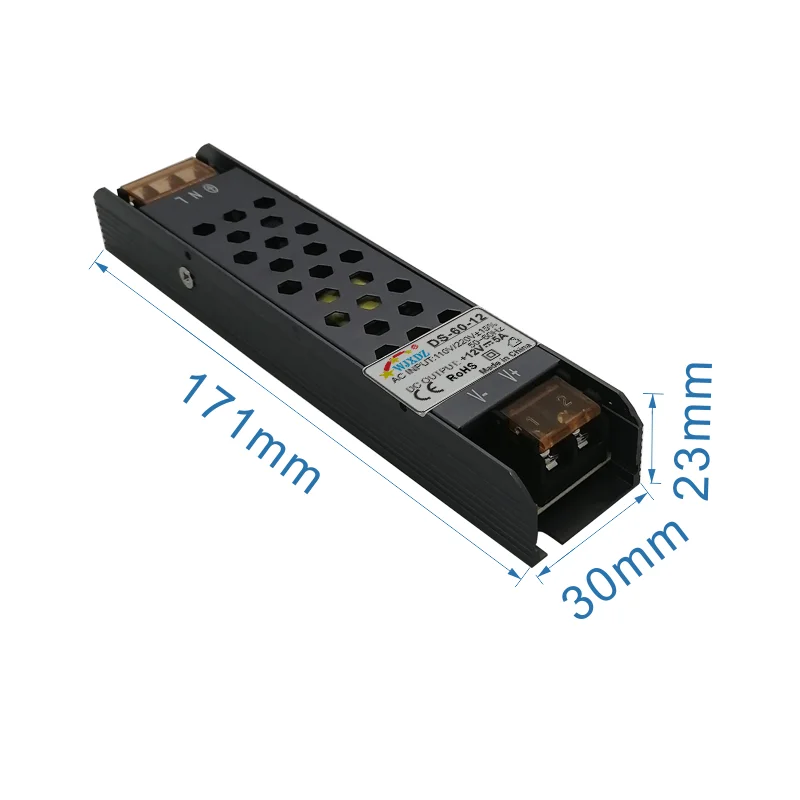 Светодиодный трансформатор темной энергии IP20 OEM 110 В/220 В 12 5 А 60 Вт на европейском и русском рынке