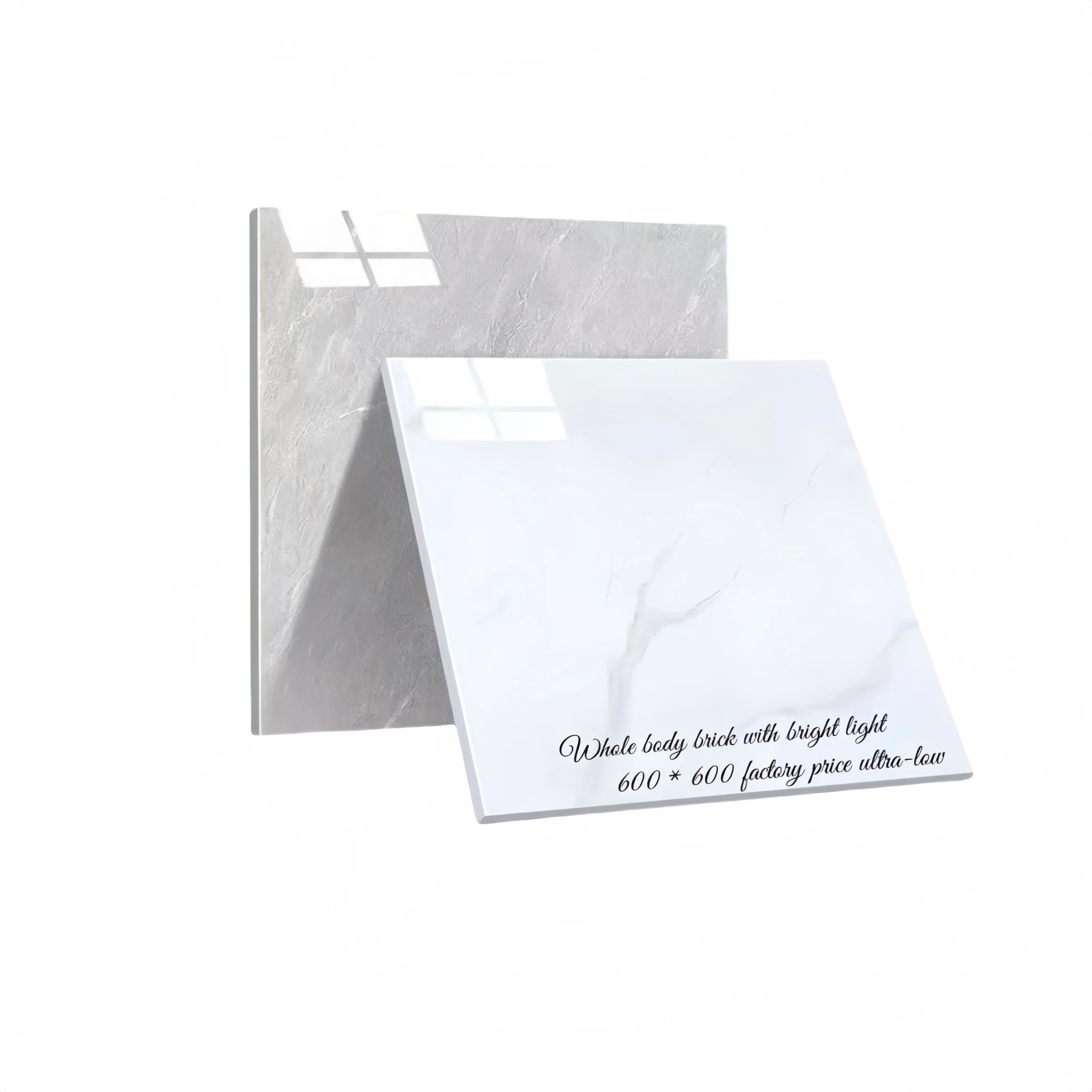 Современная полностью глазурованная 600x600 джазовая Белая Мраморная керамическая плитка Нескользящая износостойкая для дома спальни пола