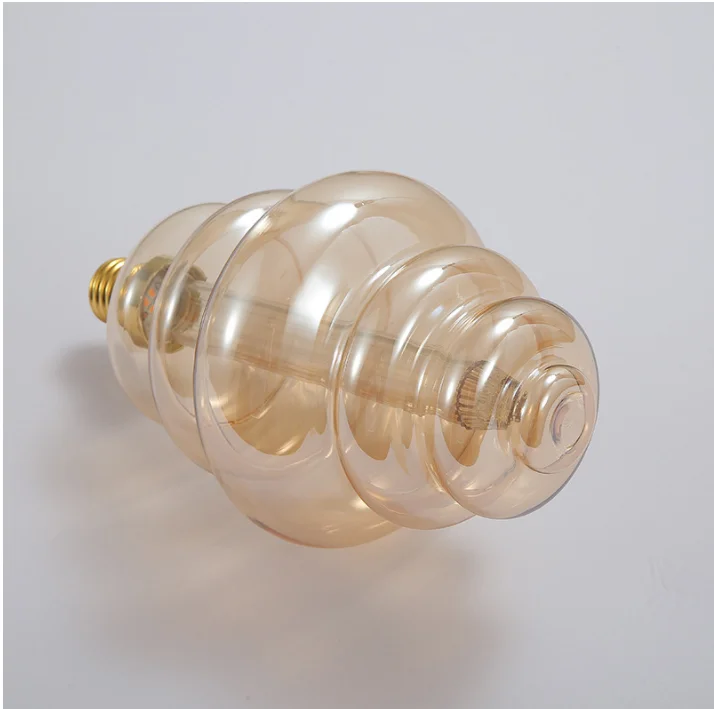 AC65-265v 3 Вт E27 теплый белый edison брелок в виде тыквы для пчелиных сот Ретро светодиодные лампы накаливания