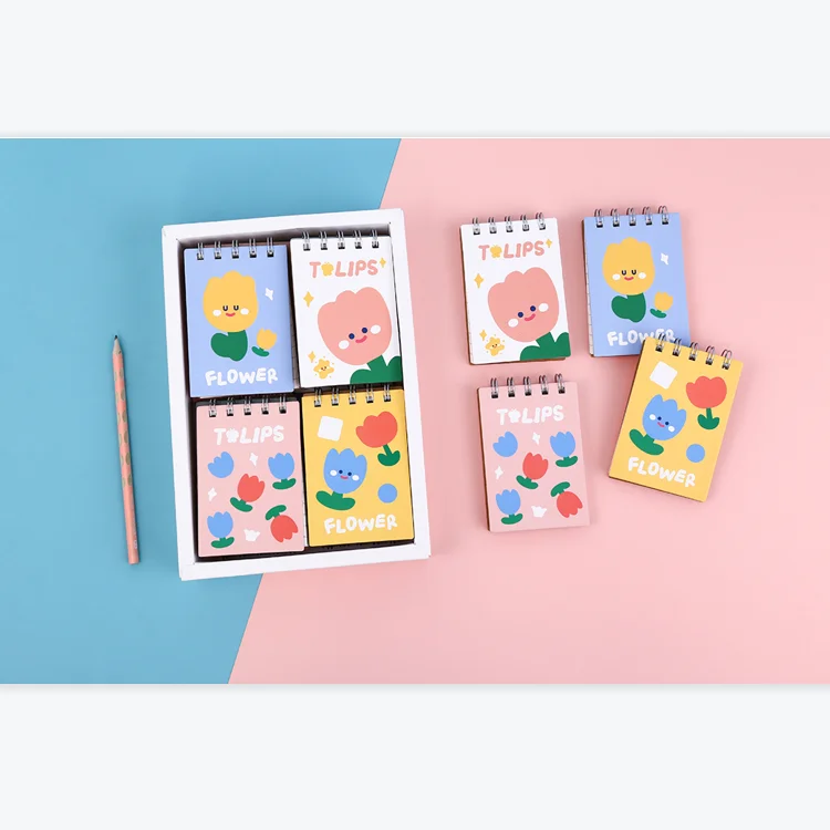 A7 Cartoon Bunny Rabbit Fashion Stationery Spiral Notebook