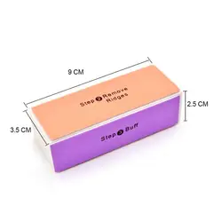 Polishing Buffer Small Cheap Wholesale File 4 Step Nail Buffing Block