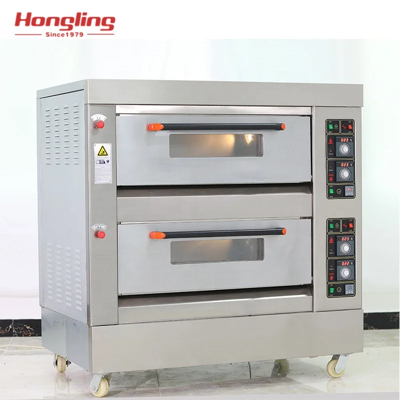 Hot Sales Bakery Equipment Industrial Gas 2 Deck Bakery Oven Price