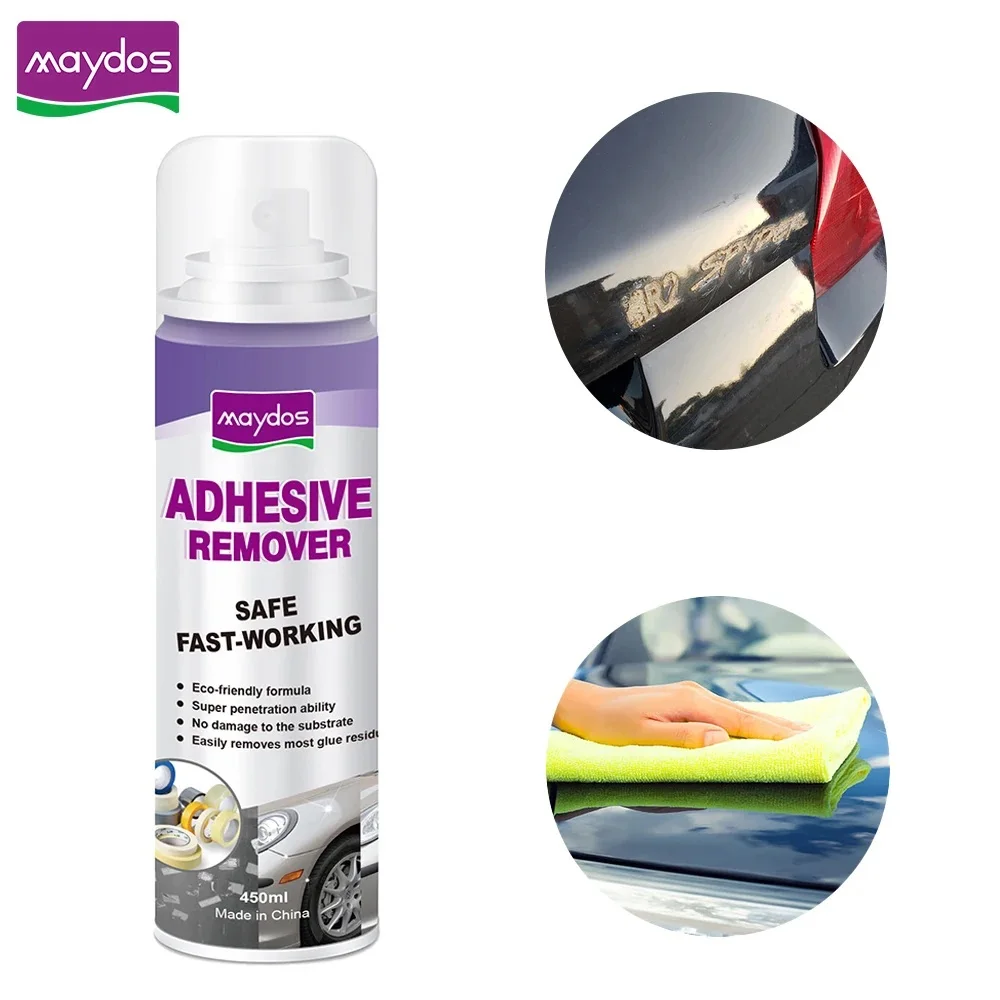 Maydos Anti Adhesive Spray Fabrics Leather Cleaner Hot Melt Adhesive glue cleaner