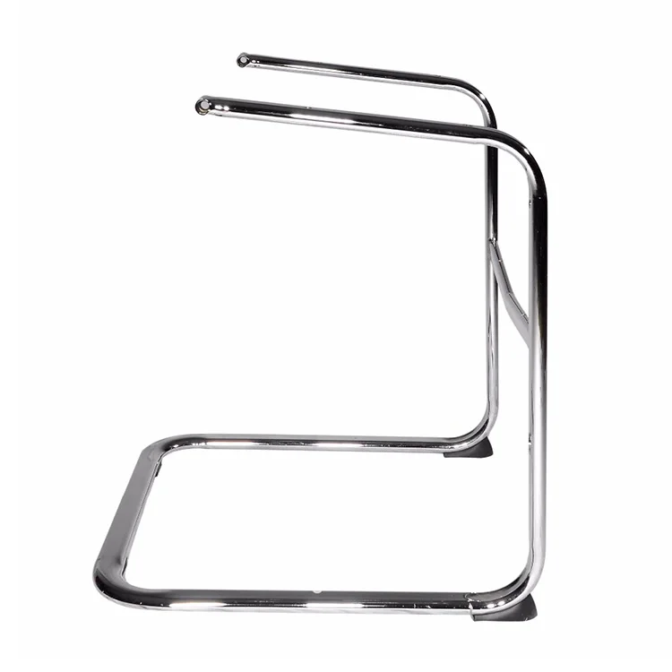 Customized Chair Accessories Non-slip Polishing Plating Metal Iron Office Chair Base Frame Legs