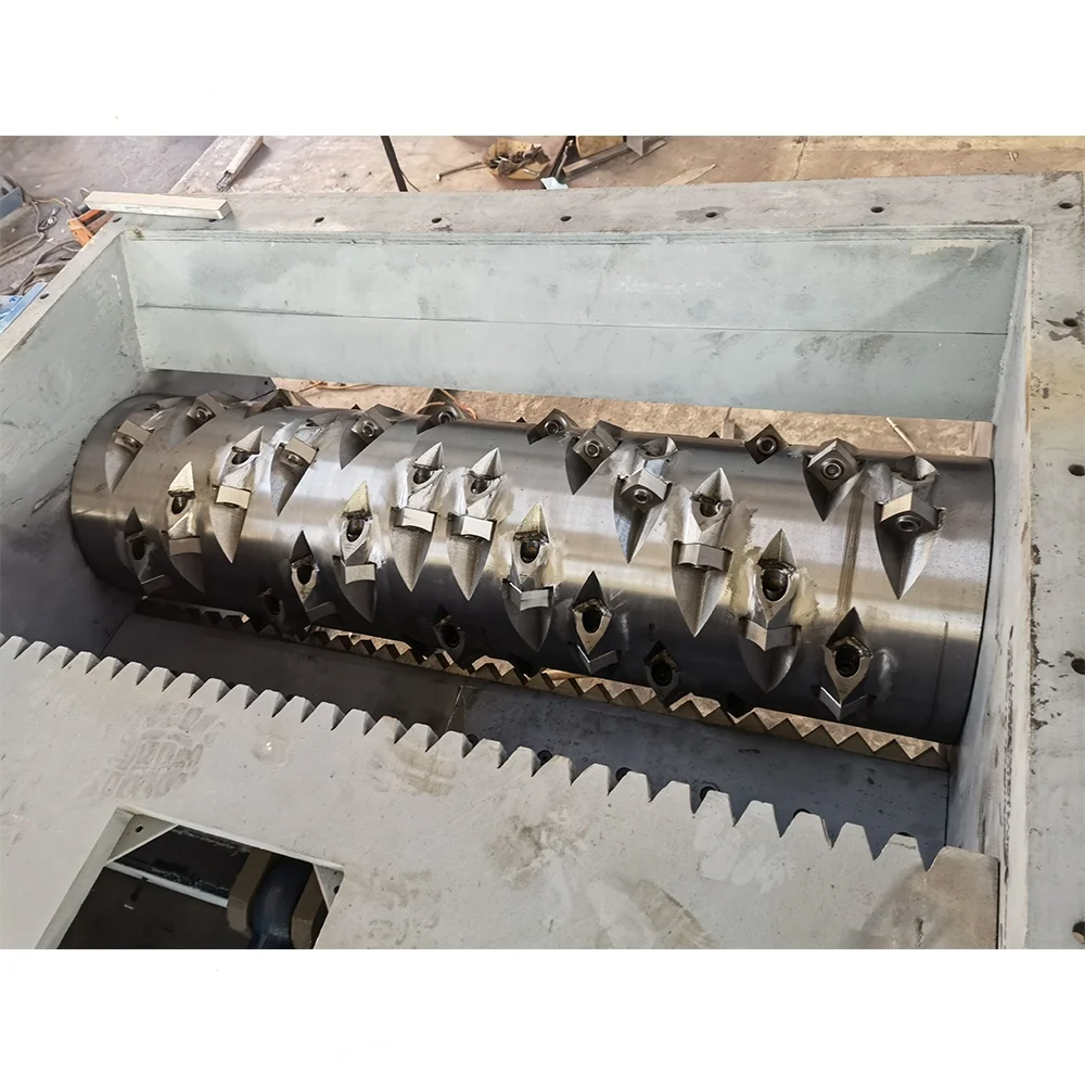 Waste Plastic Drum High Capacity Low Noise Best Quality PVC Pipe Pet Bottles PE PP Film HDPE PP Lump Plastic Bottles Shredder