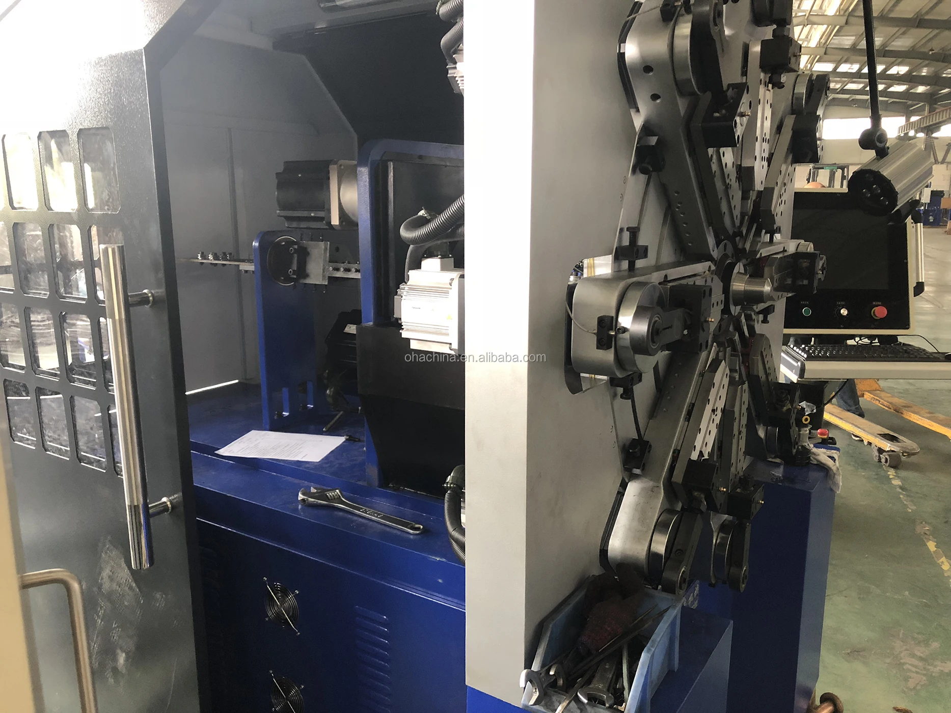 OHA бренд CNC-1245 высокая которая работает с различными графическими программами удлинительная Спринг свертываясь спиралью делая формовочные машины для