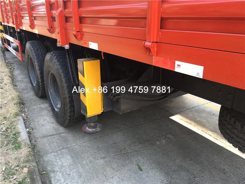 6x4 Tianjin 14 tons 10 tons crane mounted truck