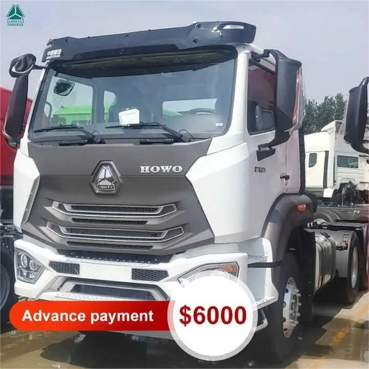 371hp HOWO E7G 6x4 тягач