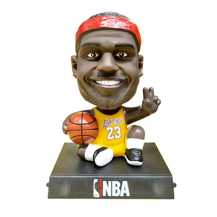 Resin Dashboard Bobble Head Accessories Custom Made Football Basketball Player Bobbleheads Polyresin Car Bobblehead