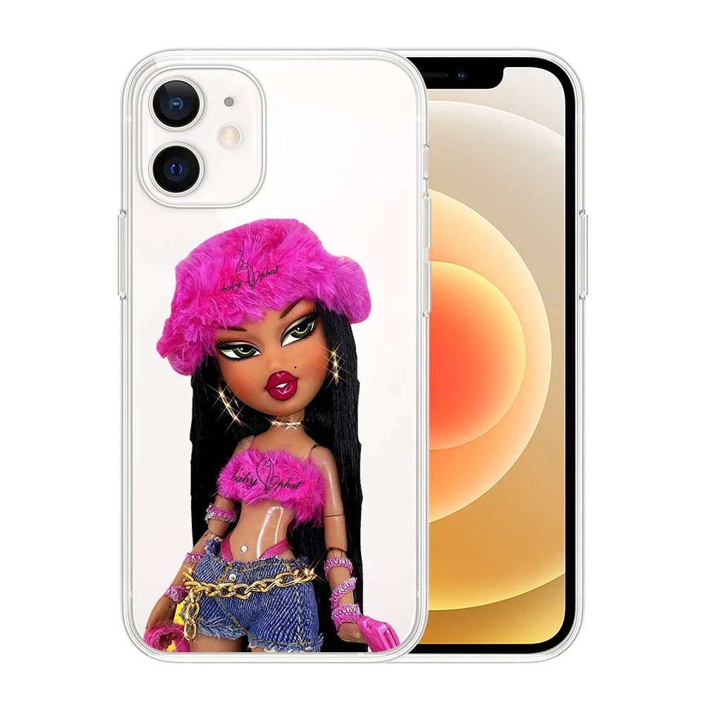 HOT SELL Phone Case For Iphone 14 13 12 11 8 7 6 Plus Xs Xr Cute Girl Princess Cellphone Accessories Iphone 14 Pro Max Cell Phon