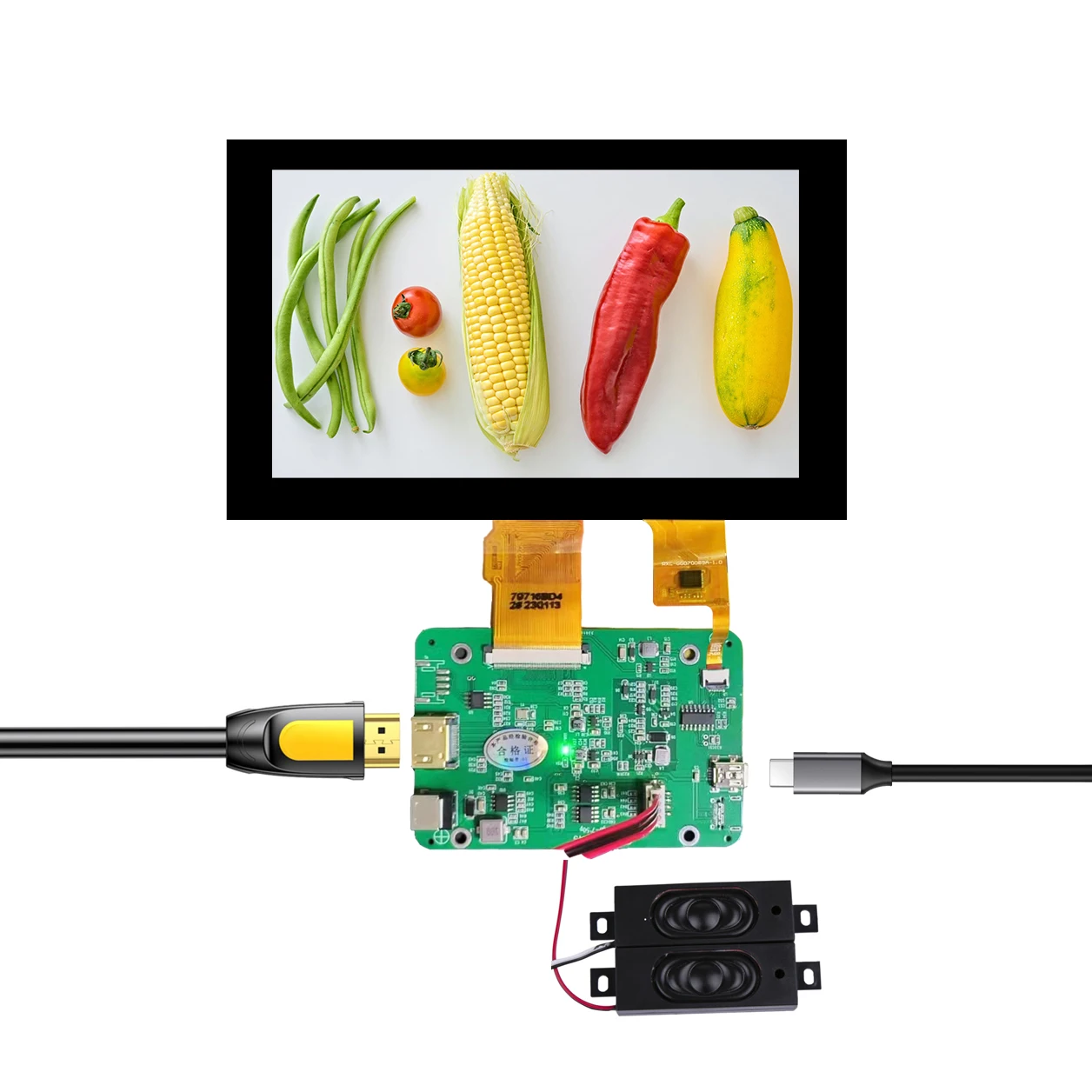 Full HD LCD Monitor Display Module lvds to hdm-i converter controller board