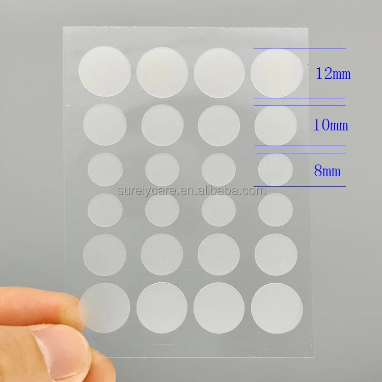 
Hydrocolloid Large Acne Pimple Patches Spot Treatment for Body and Larger Breakouts on Cheek, Forehead, Chin 