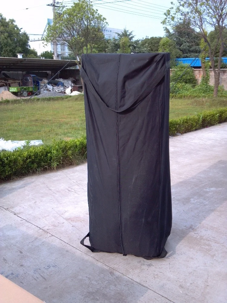 50MM 3x6 waterproof fabric with aluminium hexagon frame foldable gazebo