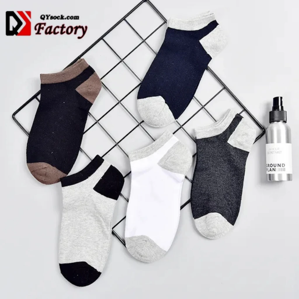 men striped business socks breathable socks sweat absorbing socks