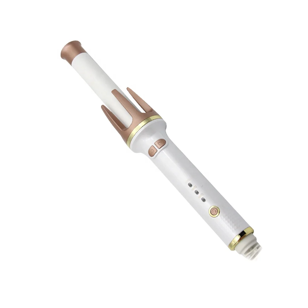 Профессиональные горячие инструменты длинные волосы спираль Автоматическая вращающийся Led щипцы для завивки