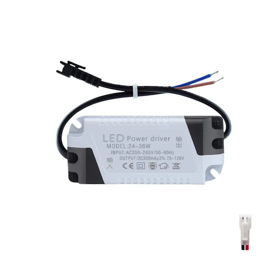 CC led driver 10w 20w 30w 50w 30v 36v 30volt 36volt with plastic shell led converter for panel light