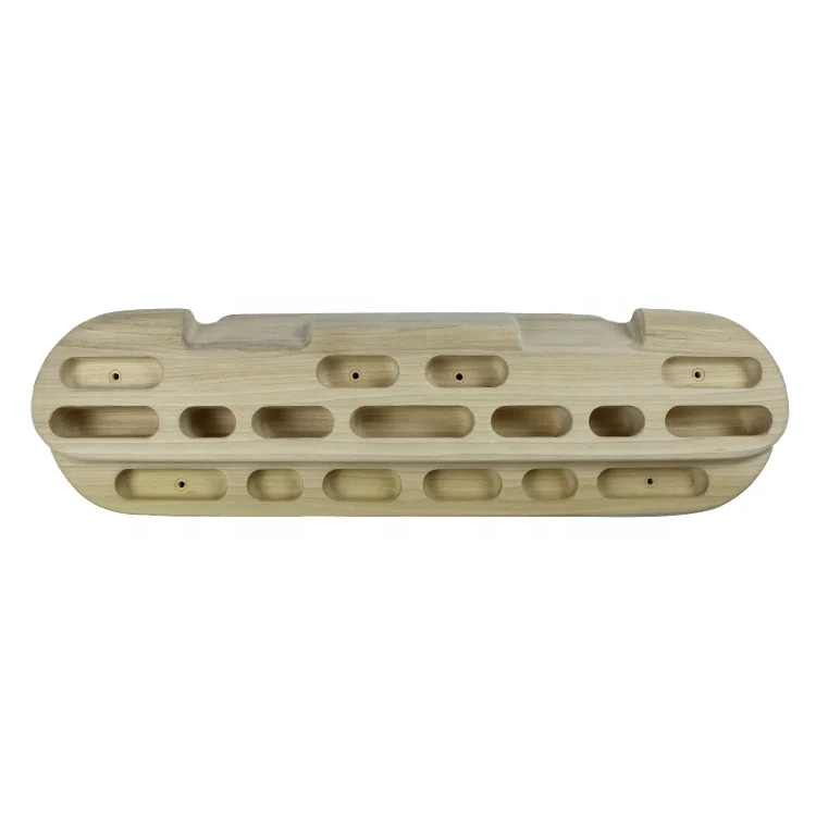 Rizhao Dongshang High Hardness Wooden Fingerboard Rock Wood Climbing Board