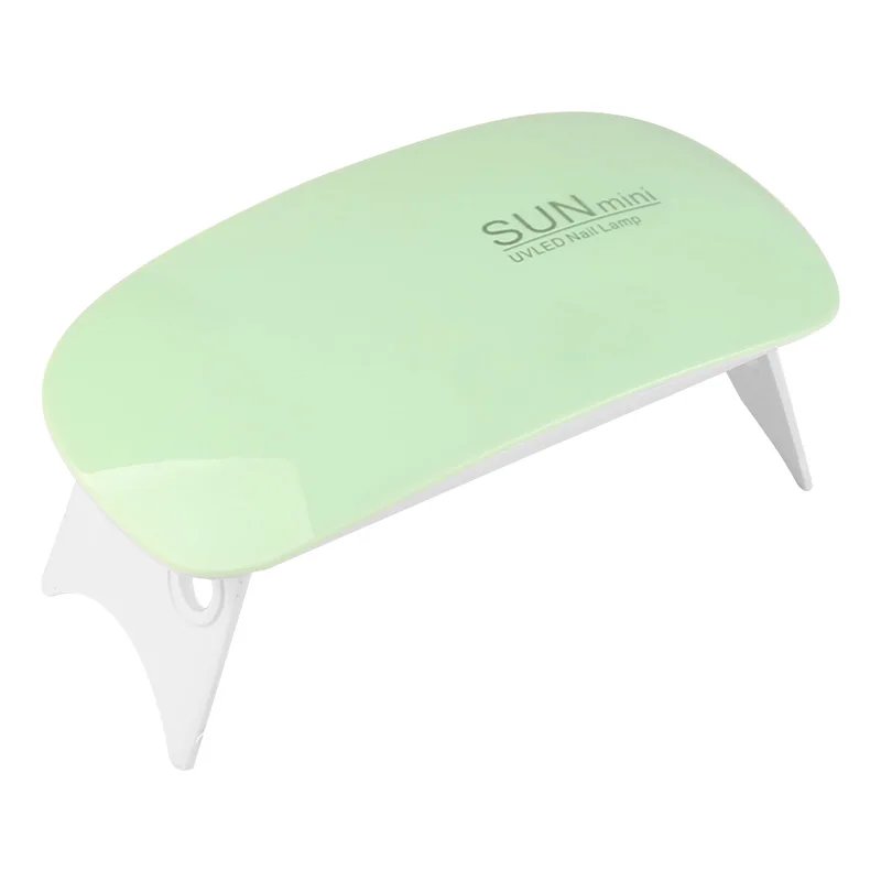 BLUEQUE sun mini 6w UV LED Lamp Nail Dryer Portable USB Cable sun mini  UV nail lamp for gel polish