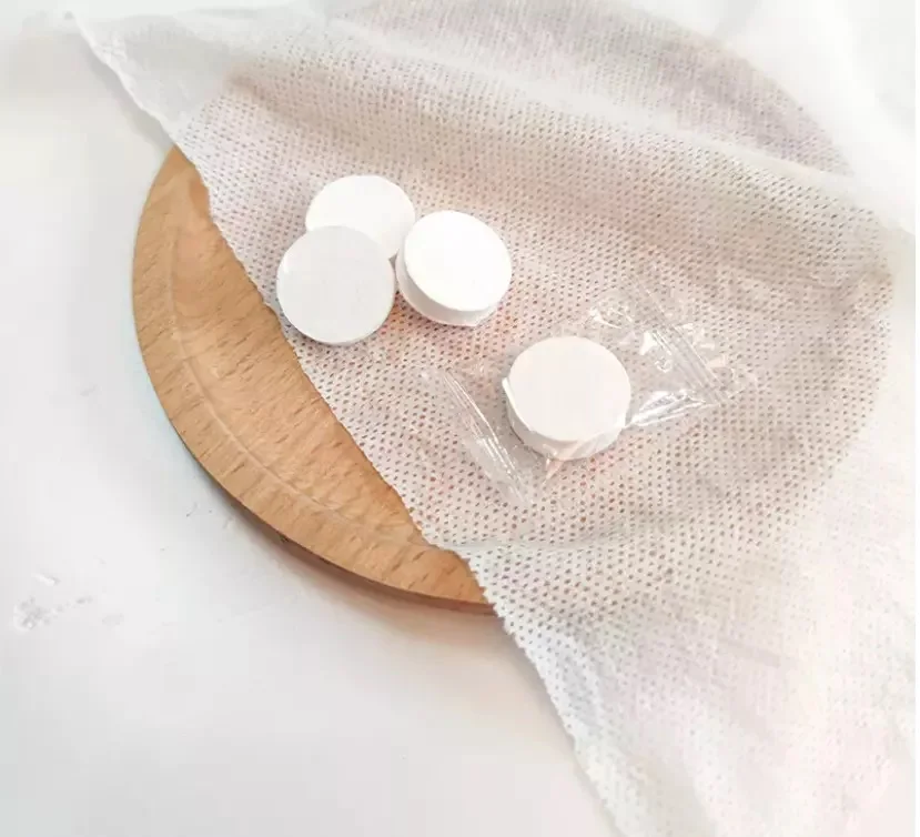 New tablets magic compressed tissue disposable towel compressed towel coin tissue disposable towel for hotel