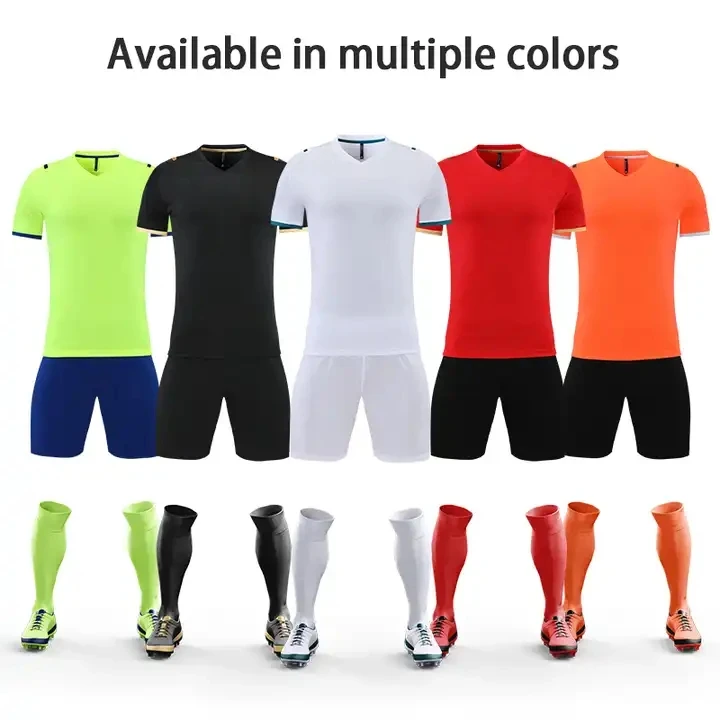 Latest Design Custom Soccer Jersey Kit XS Size Man Sportswear Uniforms Football Training Clothing