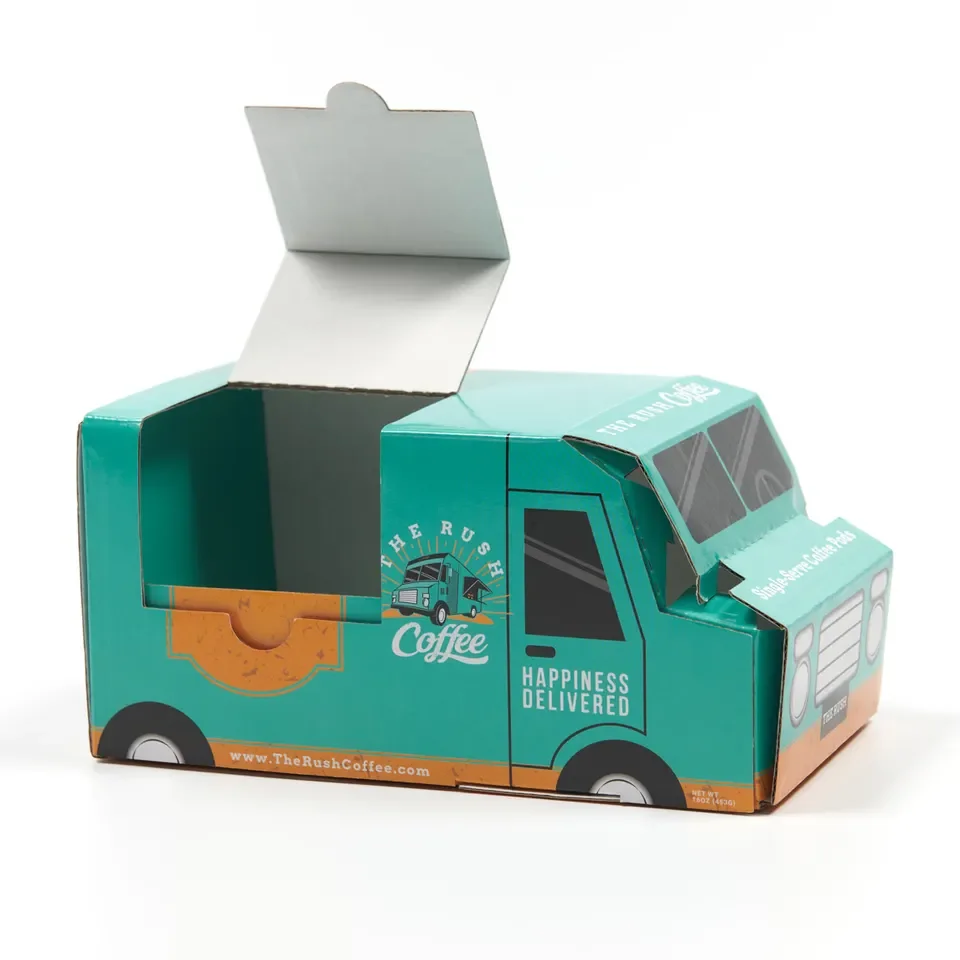 Creative unique decoration gift box packaging car shape birthday cute kid gifting box