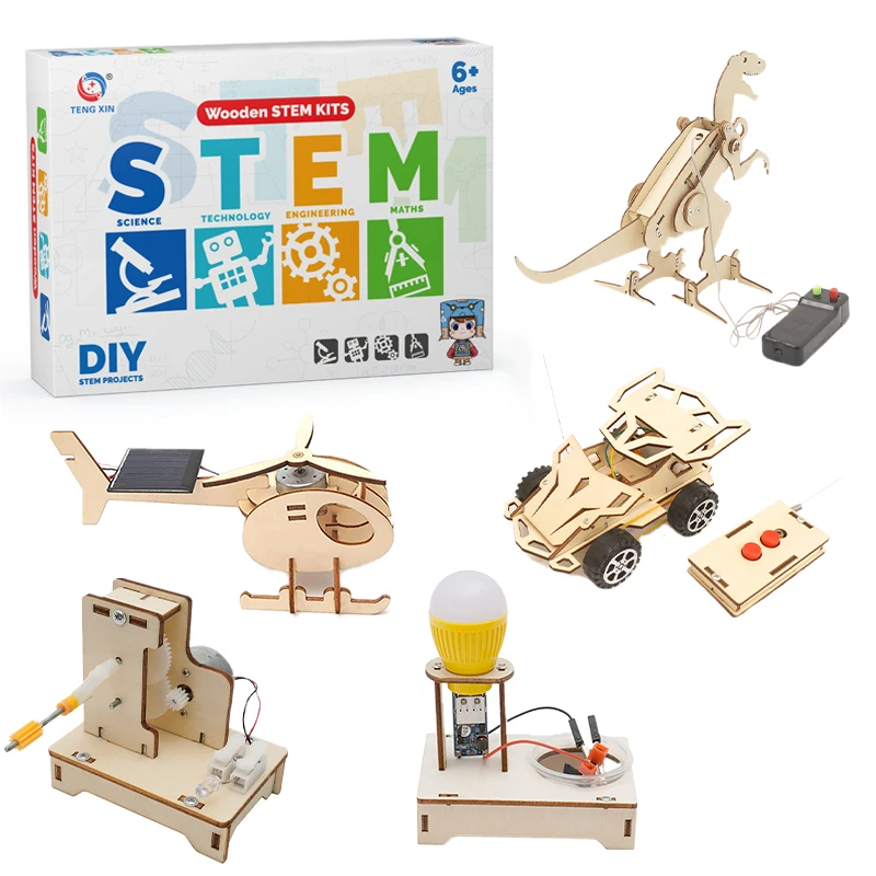 DIY Assembly Stem Toys Handmade Educational Toys School Physics Project Science Experiment Kit STEM Kits For Kids