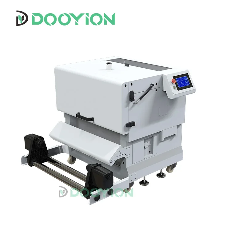 MANUFACTURER DOOYION compact A2 45cm 80cm 60cm 24 inch vertical dtf powder shaking shaker and dryer machine 40cm 60 cm A1