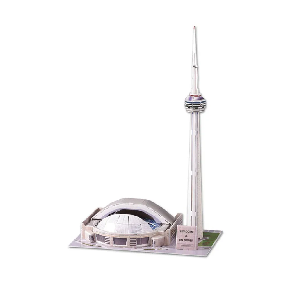 Football Stadium Model For Kids Miniature 3D Stadium Puzzle With 84 PCS