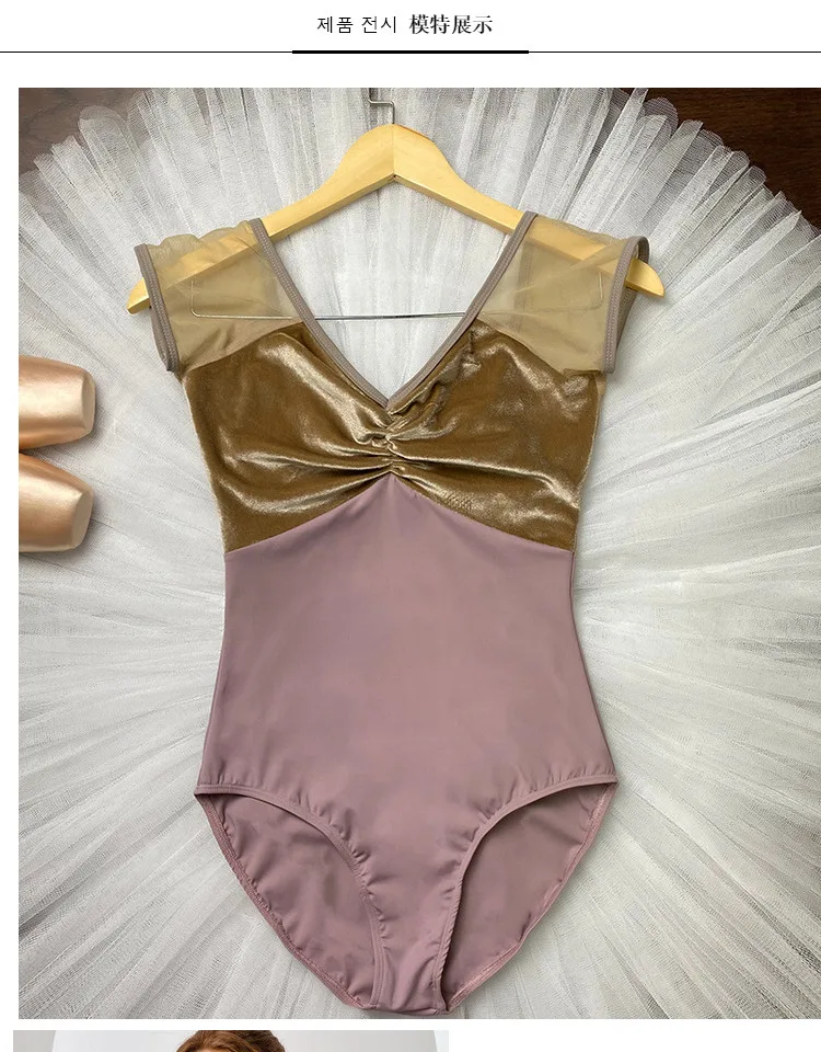 Low Price Sale Sexy Women Girl Leotard Comfortable High Elasticity Gymnastics Bodysuit Dance Wear Sex Ballet Leotard