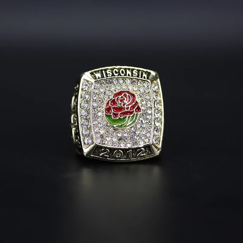 2012 University of Wisconsin Championship Ring Sugar Bowl Europe and America popular memorial nostalgic classic ring