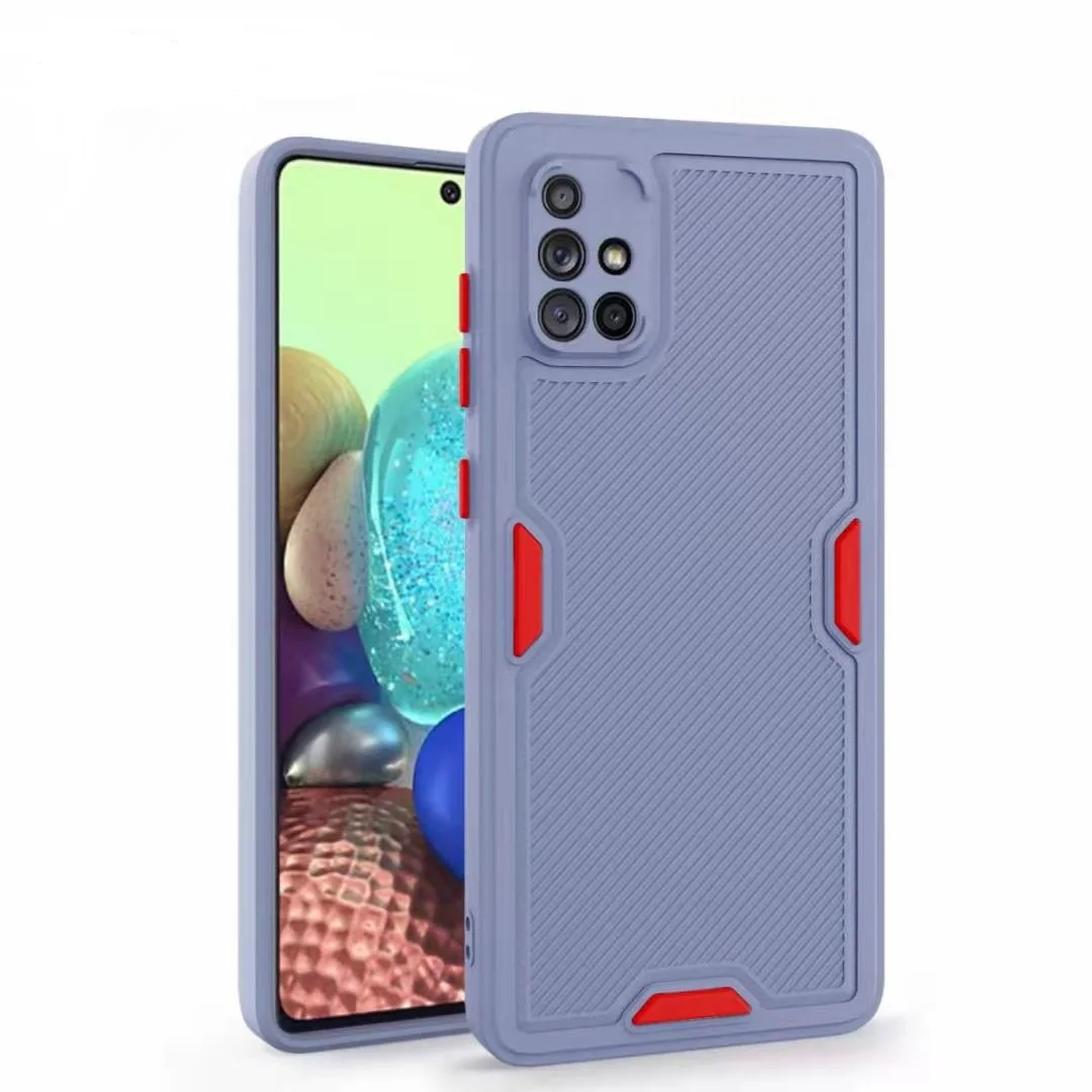 Colorful cellphone case hard PC cellphone case  for SAM  A71 with cheaper price on stocks