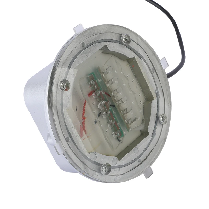 DC 24V Aluminum High Load Capacity Airport Marker Light Wired LED Cat Eyes Embedded Road Stud