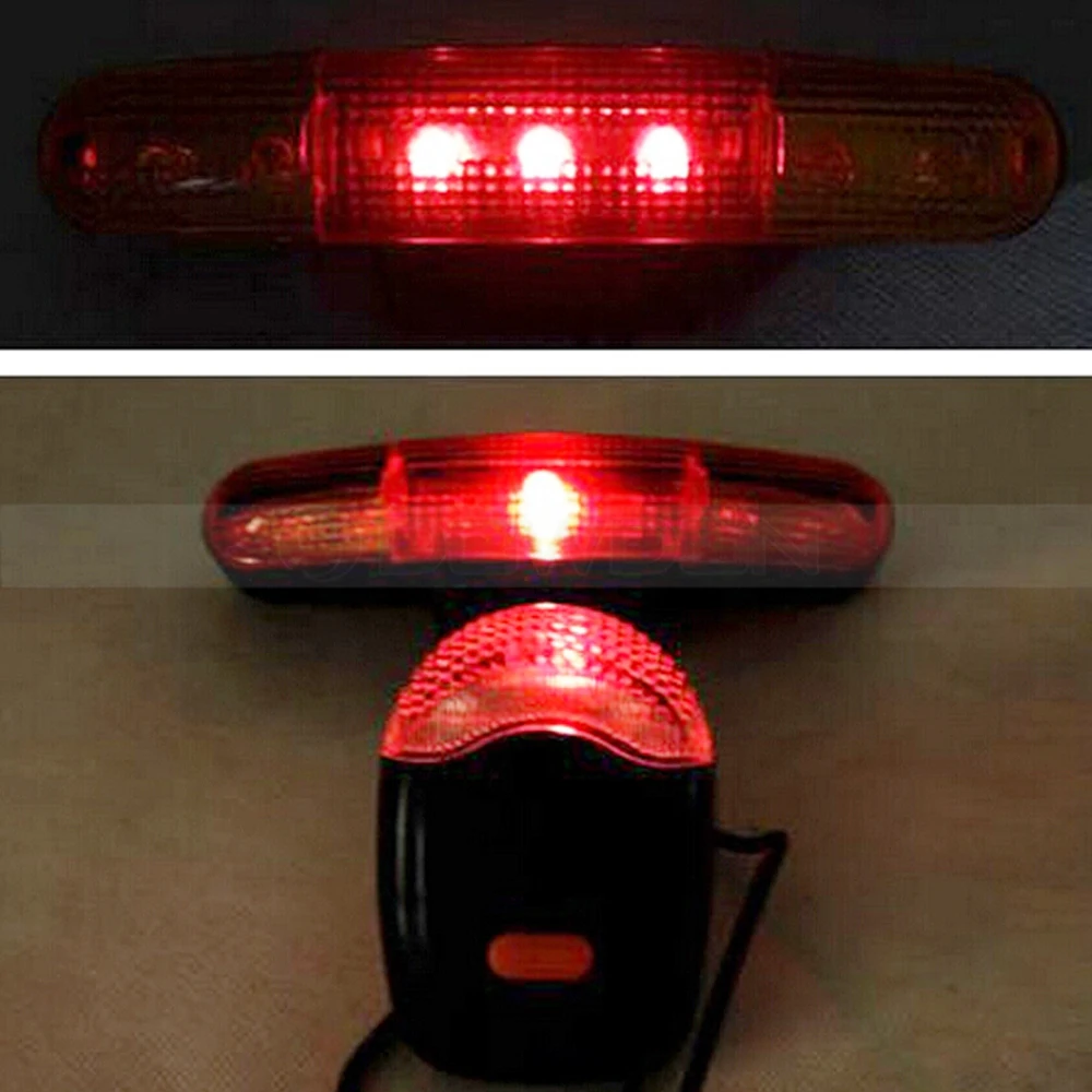 3 In 1 Electric Horn 7 LED Cycling Bicycle Turn Signal Brake Tail Light