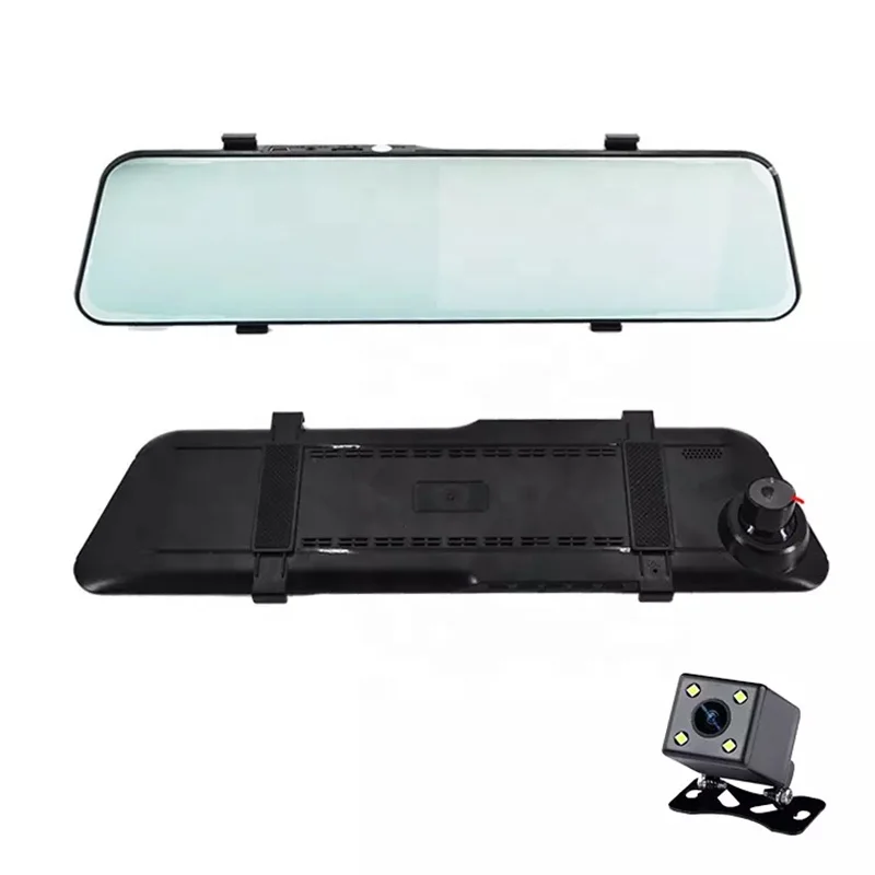 1920*1080p HD Dual Lens Car Dash Camera Dvr 24h parking Monitoring Rearview Mirror Video Loop Recorde Dashcam