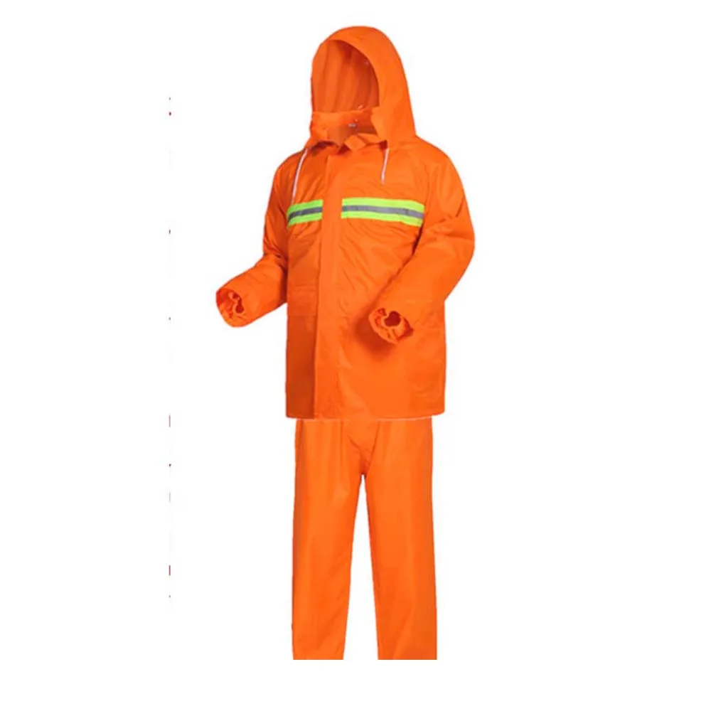 Лидер продаж, светоотражающий дождевик для мужчин, мотоциклетный непромокаемый дождевик