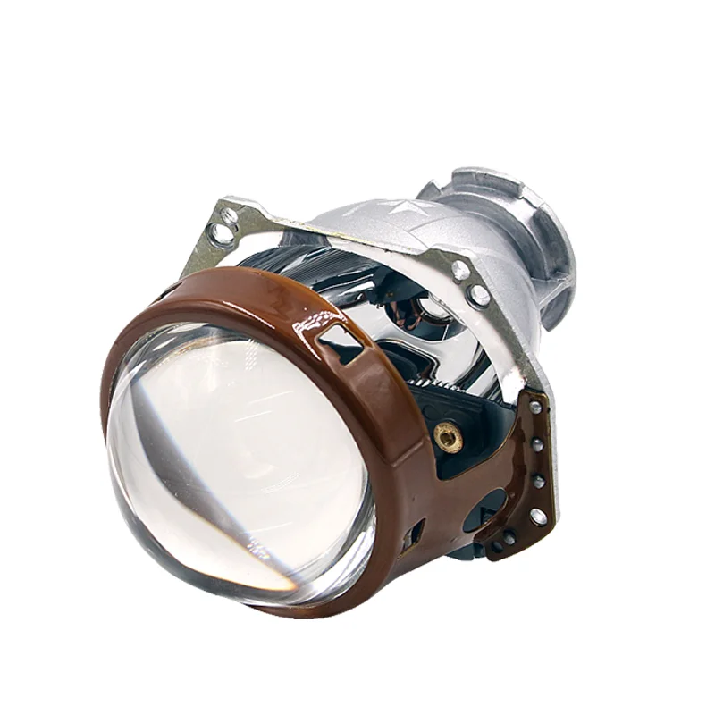 Super Bright Car HD Bifocal Lens 55W 6000LM Projector Headlights HID/LED Projector Lens for Auto