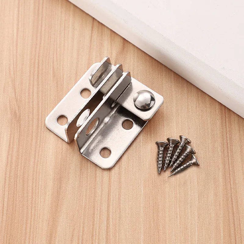Stainless Steel Sliding Safety Latch Lock Heavy Duty Barn Door Bolt Latch Drawer Locks Flip Door Latch