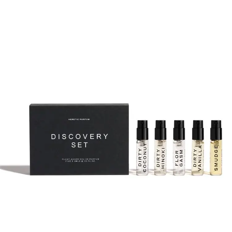 Custom Cardboard Make Perfume Sample Gift Set Storage Packaging Luxury Gift Set Sample Bottle Packaging box