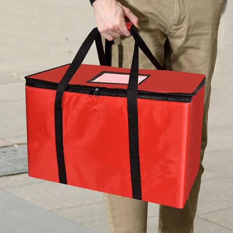 
High quality oxford food delivery heavy duty insulated thermal disposable food bags 