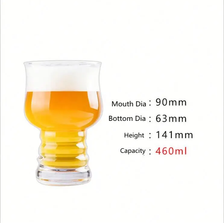 Hot Sale Branded Corona Extra Beer Glass Cup Print Change