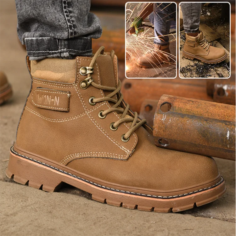 Labor safety shoes safety shoes for workers welding boots martin boots safety shoes