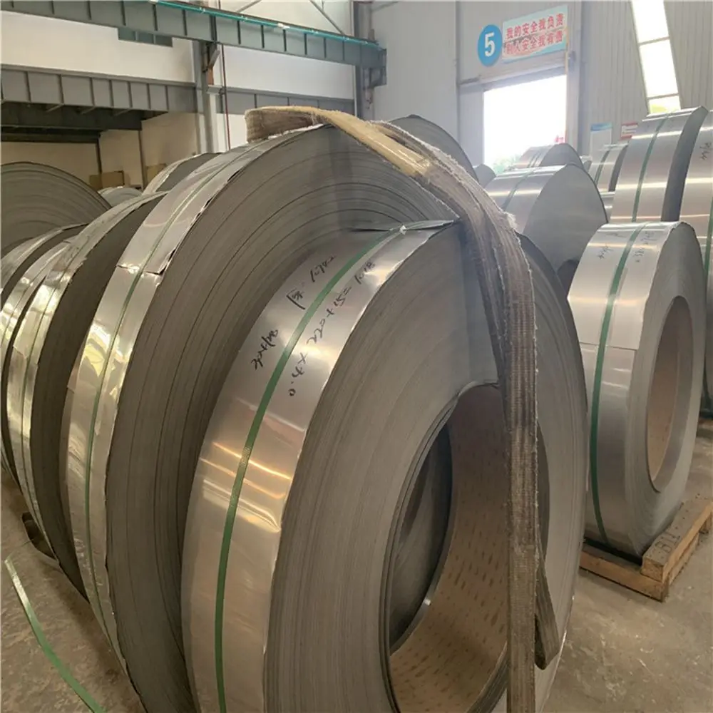Stainless Steel Cold Rolled Coil 2b Ba 8k No.1 Hl 2d 1d Finish J3 5mm Thickness Stainless Steel Strip Roll Coil
