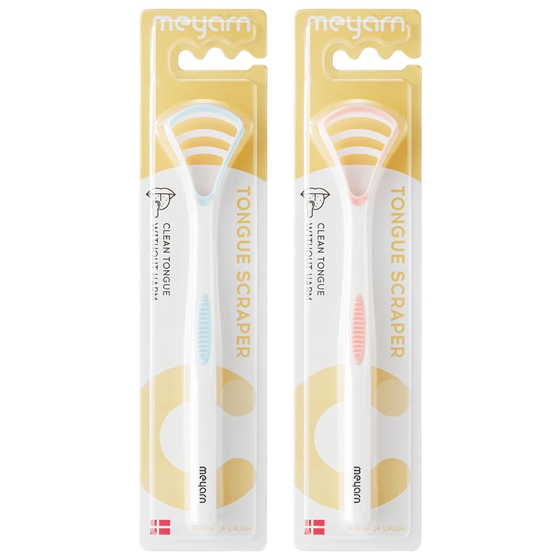 Long Life High Quality Safe Non-Toxic Easy Clean Tongue Scraper Cleaner