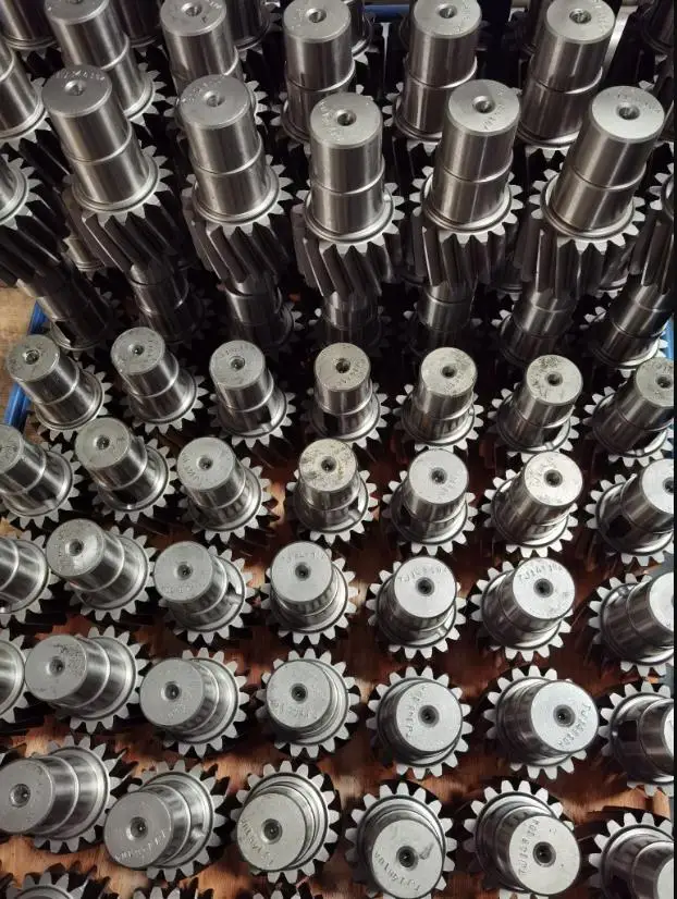 Reducer gear shaft accessories, particle machine gear accessories